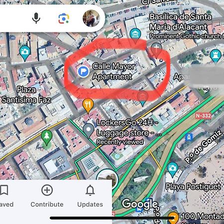 Charming & Spacious Apartment In Historic Centre & Short Walk To Beach Аликанте Екстериор снимка